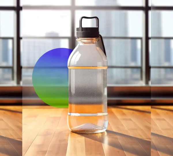 bottled drinking water for hydration