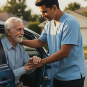 Safe Transfer in Elderly Care : Wheelchair to Car and Back