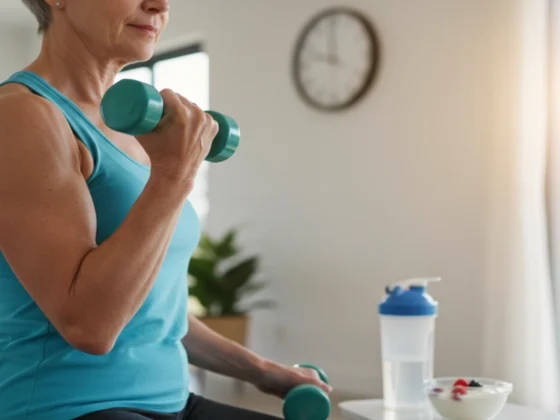 Protein Timing for Muscle Strength in Older Adults