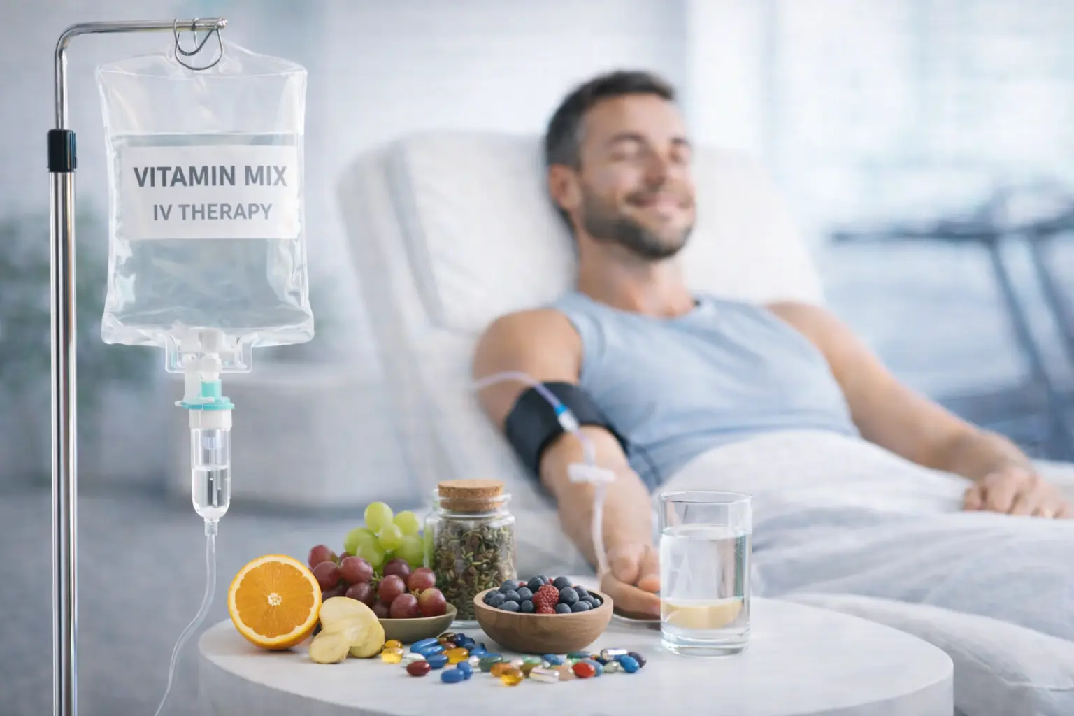 Vitamin Mix IV therapy in Dubai