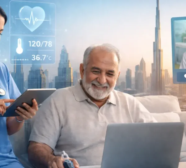 Technology in Home Care: Remote Monitoring & Telehealth in UAE