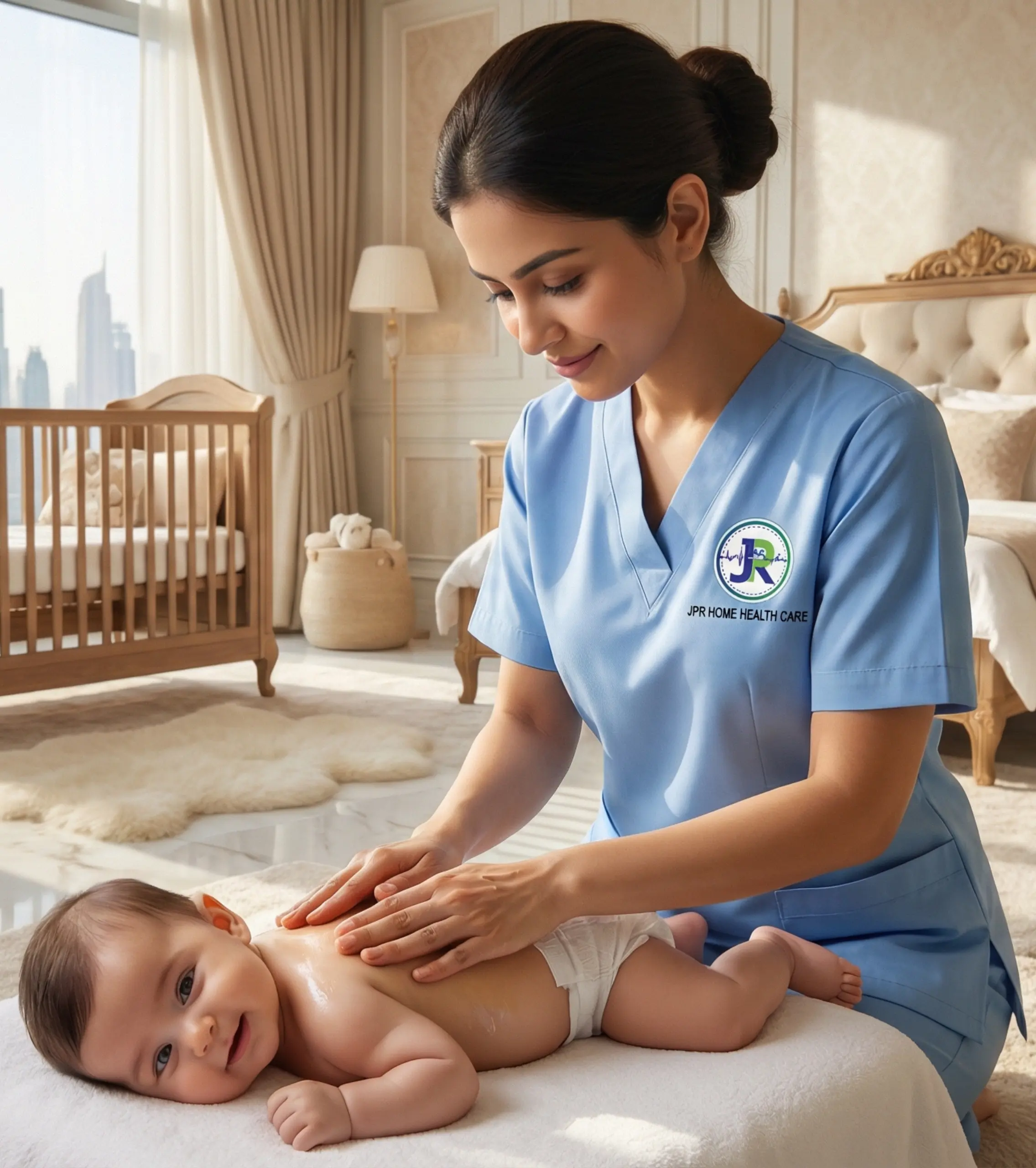 newborn care services provided by JPR in dubai