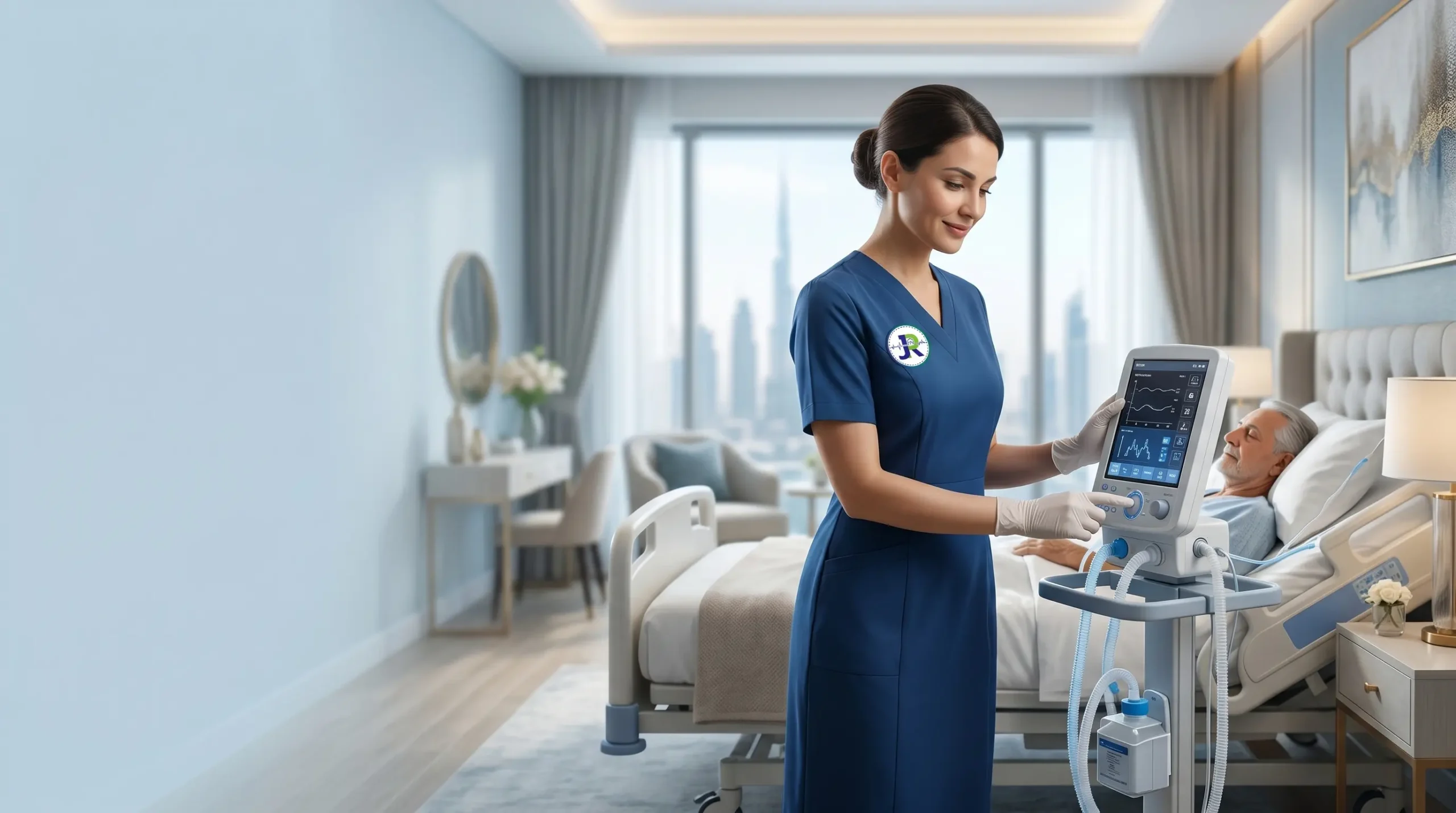 ventilator care at home in UAE