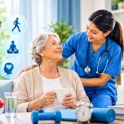 The Science of Aging Well – Healthy aging lifestyle choices with nutrition, exercise, sleep, hydration, mental wellness, and IV therapy support by JPR Home Health Care.